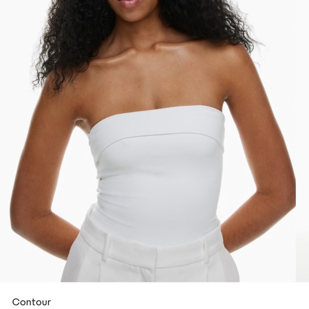 Aritzia Contour Foldover Tube Top
Size small